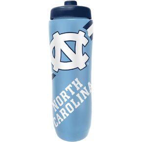 NCAA North Carolina Tar Heels Squeezy Water Bottle