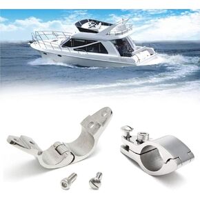 316 Stainless Steel Jaw Slide 32MM/1.25Inch for Boat Marine Yacht Bimini Top Jaw Slide Hinged Hardware Fittings with Set Screw