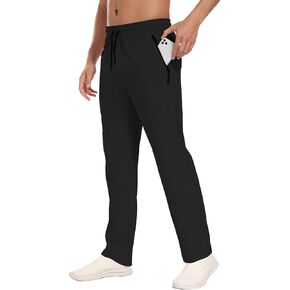 Hiking Pants Men Cargo Pants Water Resistant Lightweight Work Casual Pants Joggers with Zipper Pockets Outdoor HH24019M