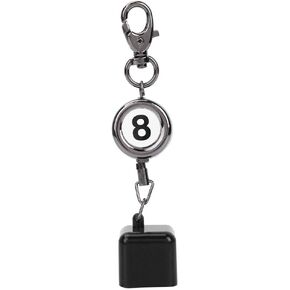 Billiard Chalk Holders Pool,Pool Cue Chalk Cubes Portable Black Retractable Billiards Snooker Pool Cue Chalk Holder Drawing Key Ring Pool Chalk Holder Pool cue Tips Pool Chalk Holder