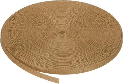 MECCANIXITY Flat Nylon Webbing Strap 2 Inch 5 Yards Polypropylene Webbing Silver for Backpack, Luggage-Rack, Outdoor Climbing, DIY Craft in Saudi Arabia