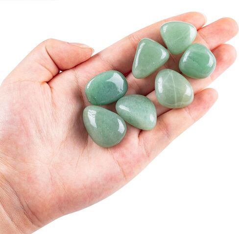 7PCS Tumbled Crystals Stones Polished Blue-vein for Wicca Reiki Chakra Healing Energy Balancing Beginners in Saudi Arabia