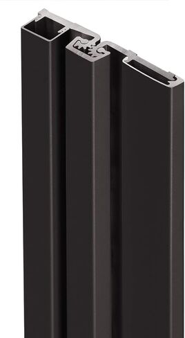 Continuous Geared Door Hinge Dark Bronze Anodized Aluminum Full Surface 83 inch Heavy Duty Center Pivot Tamperproof for Storefront Door Comparable to Select SL57 Door Hinge in Saudi Arabia