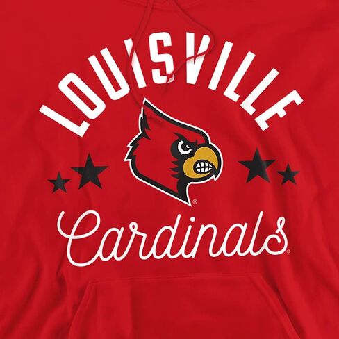 University of Louisville Official Mascot Unisex Adult Pull-Over Hoodie in Saudi Arabia