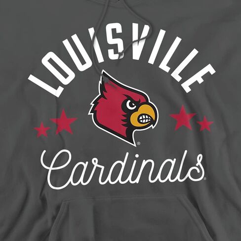 University of Louisville Official Mascot Unisex Adult Pull-Over Hoodie in Saudi Arabia