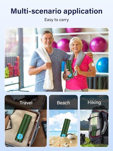 72H Diabetic Insulin cooler travel case With TSA Approved 1-3 Refrigerated Insulin Pen Cooler Keep Medicine Cool While Traveling Carry Avoiding Loss QR & 2 Freezing Bottles (Green) in Saudi Arabia