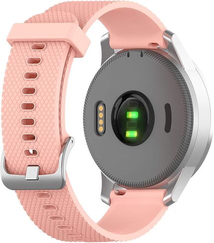 10 عبوات من الأربطة المتوافقة مع Garmin Vivoactive 4S، أشرطة معصم رياضية من السيليكون قابلة للغسل لـ vivoactive 4S in Kuwait