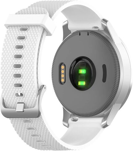 10 عبوات من الأربطة المتوافقة مع Garmin Vivoactive 4S، أشرطة معصم رياضية من السيليكون قابلة للغسل لـ vivoactive 4S in Kuwait