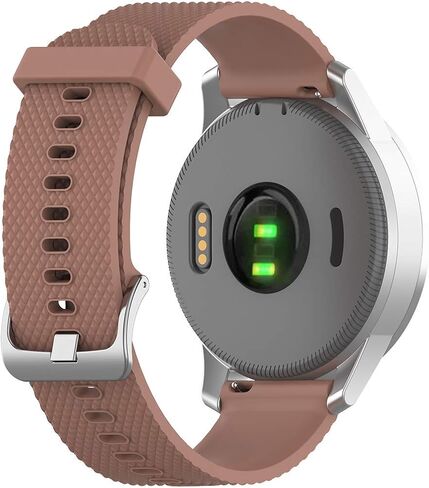 10 عبوات من الأربطة المتوافقة مع Garmin Vivoactive 4S، أشرطة معصم رياضية من السيليكون قابلة للغسل لـ vivoactive 4S in Kuwait