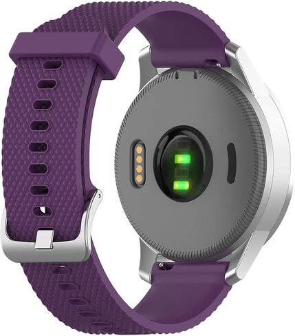 10 عبوات من الأربطة المتوافقة مع Garmin Vivoactive 4S، أشرطة معصم رياضية من السيليكون قابلة للغسل لـ vivoactive 4S in Kuwait