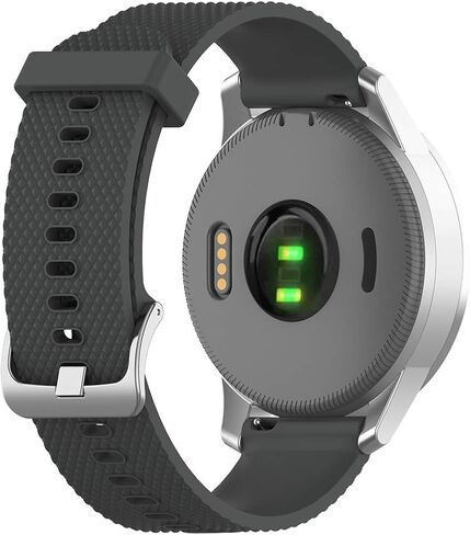 10 عبوات من الأربطة المتوافقة مع Garmin Vivoactive 4S، أشرطة معصم رياضية من السيليكون قابلة للغسل لـ vivoactive 4S in Kuwait