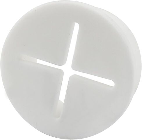12pcs 3/4 Inch (20mm) Rubber Desk Grommet, Flexible Desk Hole Cover Plug Wire Management Cable Cord Pass Through for Office Home Equipment (White) in Kuwait