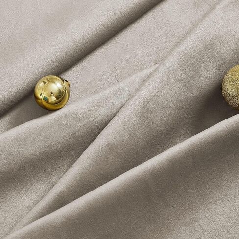 NICETOWN Swag Valance للنافذة - ستائر مخملية فاخرة طبقات قضيب جيب ستائر خصوصية معزولة حراريًا لنافذة الخليج/المكتب، الجمل، 96.5 × 63 بوصة لكل لوحة، قطعتان in Kuwait