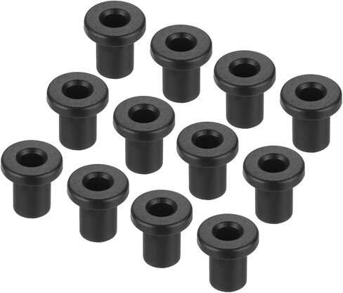 MECCANIXITY 20Pcs T Shape Rubber Grommet Mount Dia 10mm ID 6mm H 11mm Transparent Seal Protection Cable Grommets Flexible for Cable Pipe in Saudi Arabia