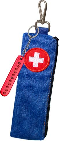 1 Pack Epipen Carrying Case, Epi Pen Carrying Case, Epi Pen Carrying Case for Diabetics, Suitable for 1 EpiPen Allergy Medicine Essentials(Pink) in Saudi Arabia