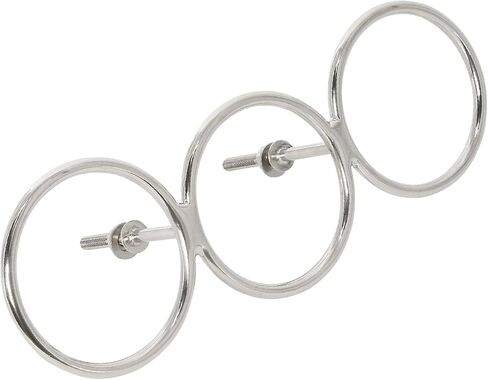 NovelBee 2pcs Polished 316 Stainless Steel Solid Triple Ring Cup Drink Holder for Boat Marine Yacht RV Truck in Saudi Arabia