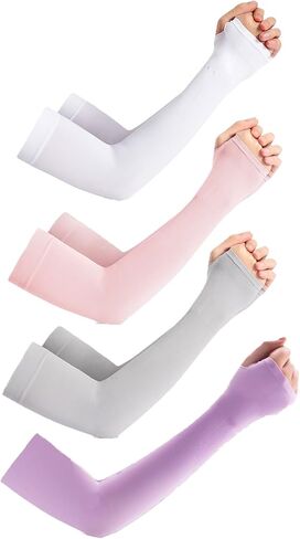 Iwrrvn Sleeves to Cover Arms for Men&Women Uv Protection Upf 50 Cooling Sports Sleeve for Sports Football Baseball in Saudi Arabia