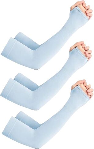 Iwrrvn Sleeves to Cover Arms for Men&Women Uv Protection Upf 50 Cooling Sports Sleeve for Sports Football Baseball in Saudi Arabia
