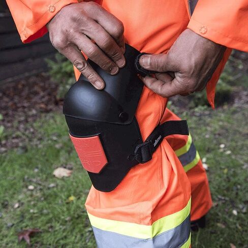 وسادات الركبة Sellstrom Hybrid Ultra Flex III KneePro مع عبوة جل مدمجة - للبناء والبستنة والسقف والعمل والأرضيات - حماية احترافية وراحة للرجال والنساء in Kuwait