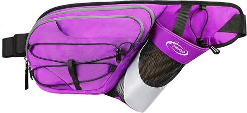 AiRunTech Fanny Pack with Water Bottle Holder Hiking Accessories for Women Men Water Resistant Large Running Bag Dog Walking Fit All Phones in Saudi Arabia