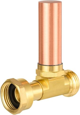 EFIELD C-240 Straight Copper Water Hammer Arrestor For Washing Machine, 3/4 Inch Swivel FHT x 3/4 Inch MHT in Kuwait