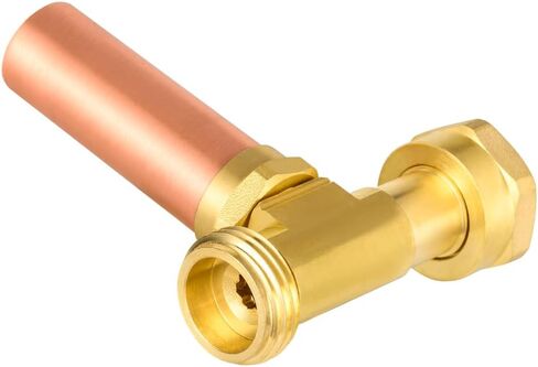 EFIELD C-240 Straight Copper Water Hammer Arrestor For Washing Machine, 3/4 Inch Swivel FHT x 3/4 Inch MHT in Kuwait