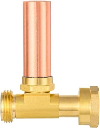 EFIELD C-240 Straight Copper Water Hammer Arrestor For Washing Machine, 3/4 Inch Swivel FHT x 3/4 Inch MHT in Kuwait