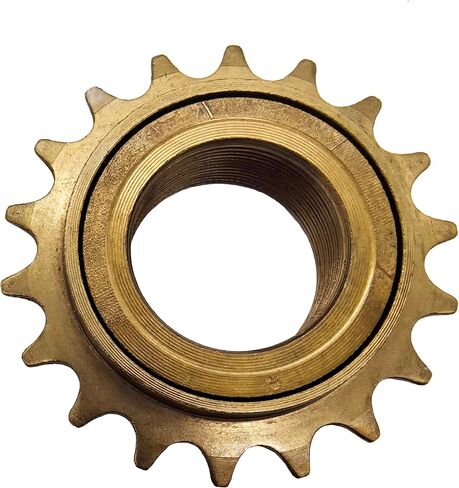 Single Speed Bike Freewheel, 16T/18T Compatible with 1/2'' x 1/8'' Bicycle Freewheel Threaded Type Freehub Replacement Parts in Saudi Arabia