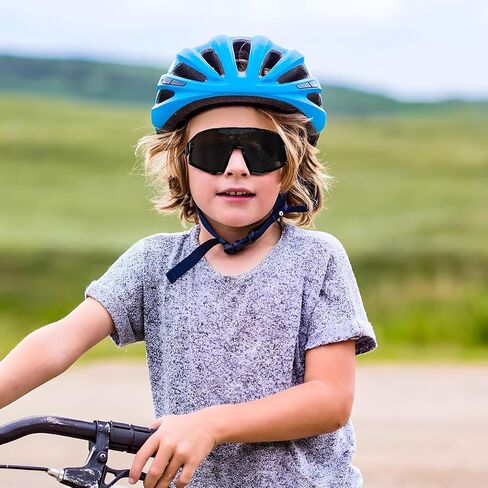 FEISEDY Kids Sunglasses Polarized Youth Baseball Sunglasses Sports Cycling Glasses for Boys Girls Age 4-8 B0183 in Saudi Arabia