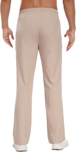 Hiking Pants Men Cargo Pants Water Resistant Lightweight Work Casual Pants Joggers with Zipper Pockets Outdoor HH24019M in Saudi Arabia