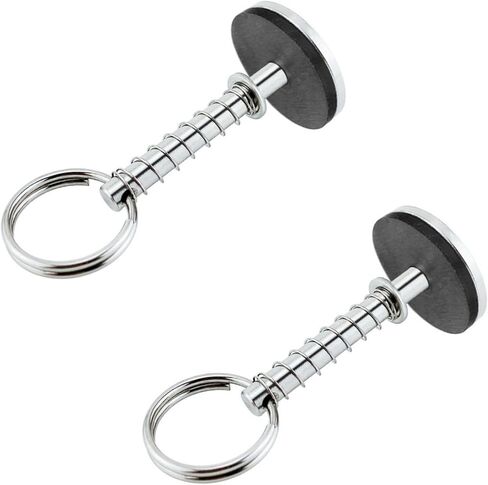 316 Stainless Steel Marine Hatch Cover Pull Handle with Spring Hidden Pin Button, Hatch Cover Pin Bin Door Pull Rings for Fishing Boat Yacht, silvery in Saudi Arabia