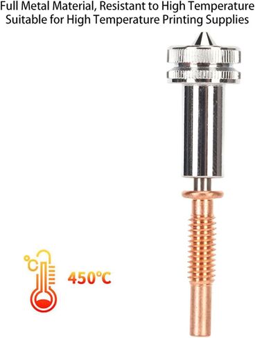 مجموعة أدوات الطارد للطابعة ثلاثية الأبعاد لطابعة Ender 3، وطابعة Revo ثلاثية الأبعاد، مجموعة الطارد المعدنية المجمعة مع فوهة رأس البثق عالية الدقة من سبائك النحاس in Saudi Arabia