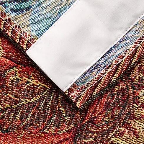 ستائر معالجة النوافذ من Violet Linen Incorporated Fall TAPS، 60 بوصة × 15 بوصة، قرع in Saudi Arabia