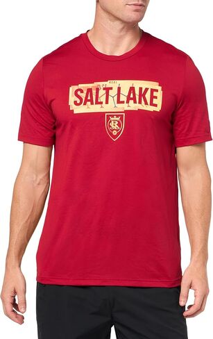 adidas Men's Real Salt Lake Short Sleeve Pre-Game T-Shirt in Saudi Arabia