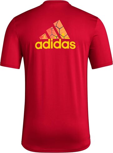 adidas Men's Real Salt Lake Short Sleeve Pre-Game T-Shirt in Saudi Arabia