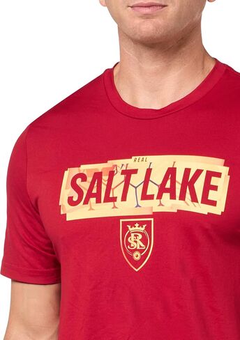 adidas Men's Real Salt Lake Short Sleeve Pre-Game T-Shirt in Saudi Arabia
