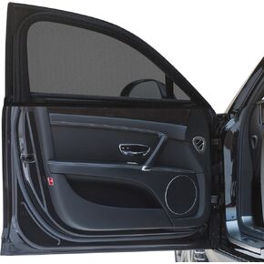 Car Sun Shade, 2 Packs Car Window Shade for Baby Side Window Glare and UV Protection and Cover for Kids Adults Pets, Fits 98% Cars, Max Stretch to 42"x20"