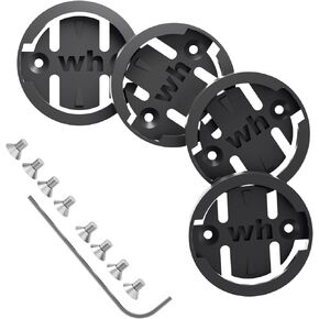 Bike Computer Mount for Garmin - 4 Pcs Mount Insert Adapter for Garmin Edge Out Front Bike Mount, Cycling Computer Mounts Replacement Base