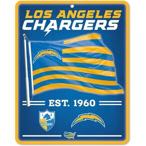 WinCraft Los Angeles Chargers Americana Banner Flag Sign