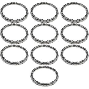 Create idea 10pcs Bicycle Ball Bearing 1 1/8 Cycling Headset Bearing with 16 Balls Steering Bearings for MTB Bike Road Bike Crank Bottom Bracket Replacement Parts