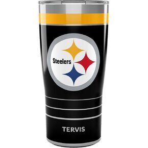 كوب معزول من Tervis NFL Pittsburgh Steelers-MVP، 20oz، من الفولاذ المقاوم للصدأ
