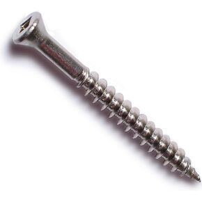 014973208981 Square Drive Trim Head Deck Screws, 7 x 1-5/8-Inch, 219-Piece