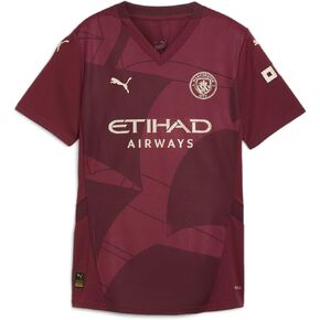 Women’s Manchester City FC 2024/25 Replica Third Soccer Jersey - Burgundy