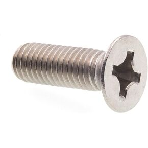 Prime-Line 9121740 Machine Screws, Metric, Flat Head, Phillips Drive, M8-1.25 X 25MM (10 Pack)