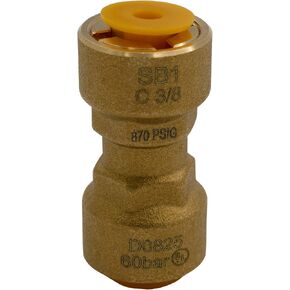 Supplying Demand SB1 1/4 Inch Quick Connect HVAC Brass Coupler Fitting