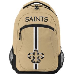 FOCO New Orleans Saints NFL Alternate Color Action Backpack - Gold