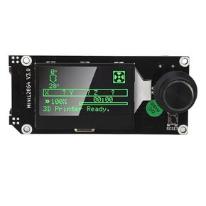 MKS Mini12864 V3.0 Graphic Smart Display Control Board with RGB Backlight Self Contained Encoder and Storage Card Slot Multiple Firmware Supported for 3D Printer
