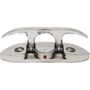 MARINE CITY 316 Grade Stainless Steel Heavy Duty Rope Folding Cleat for Marines – Boats – Yachts