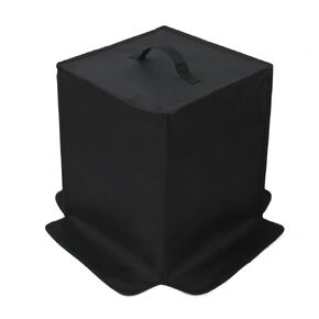 Zeberoxyz 3D Printer Warm Enclosure, 3D Printer Covers, Folding shed, Constant Temperature Dustproof, Fireproof Heating Tent, Noise Reduction for 3D Printer (11.8x11.8x18.1inch)