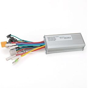 36V 48V 500W Brushless Motor Controller 25 Amp Speed Controller Square Wave Controller 9 Mosfet for Electric Bike Scooter